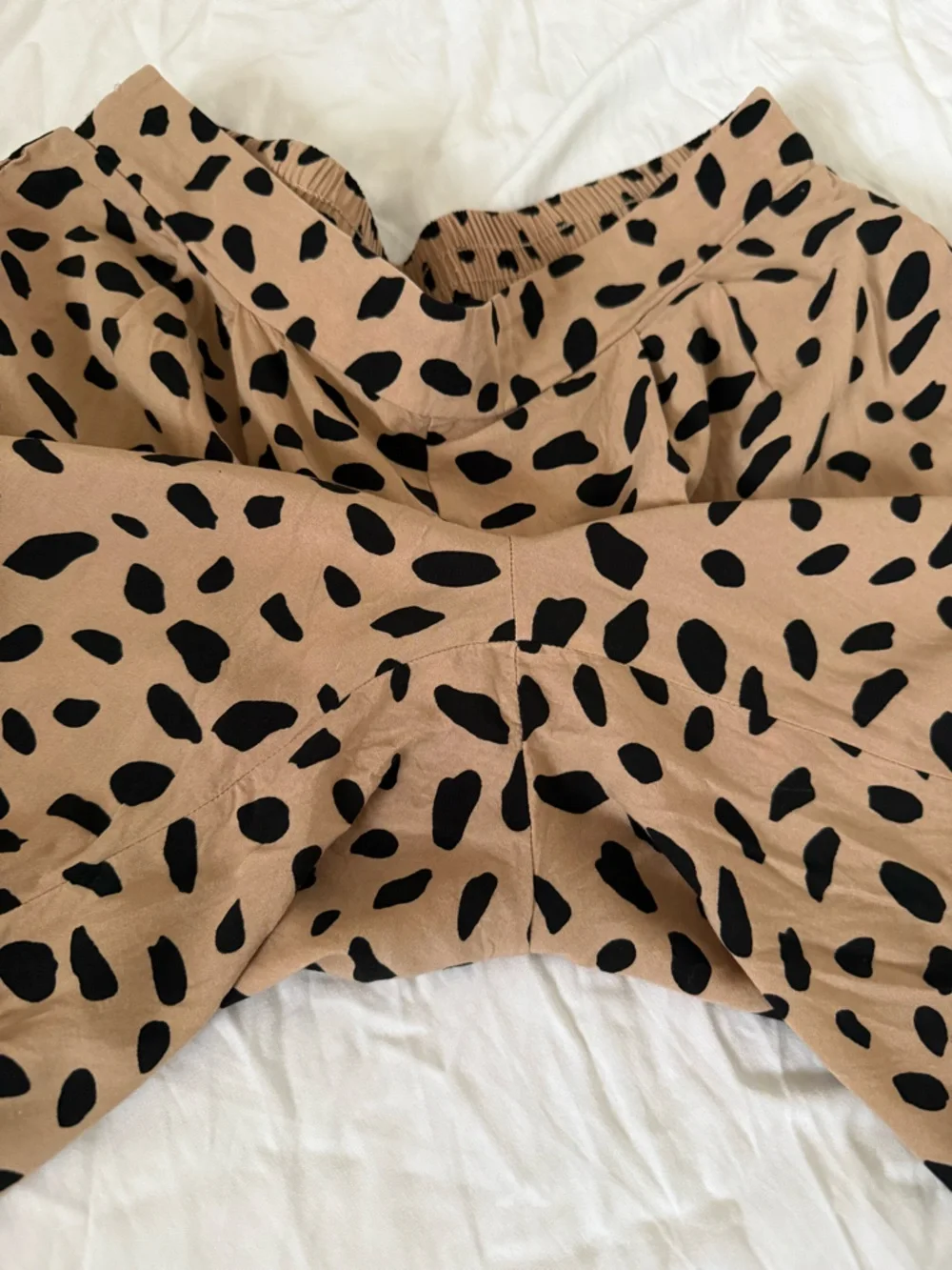 Milk & Honey Women’s Printed Wide Leg Rayon Pants Sz. M - Picture 5 of 7